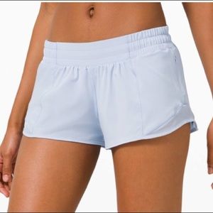 Lululemon Running Shorts - Baby Blue Size 10